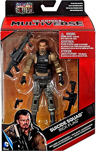 DC Comics Multiverse: Suicide Squad Movie - Rick Flag Action Figure - 6 Inches (NEW)