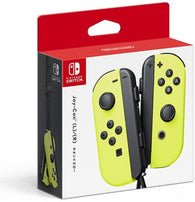 Joy-Con - Left & Right w/ Side Adapter Neon Yellow (Nintendo Switch) Pre-owned