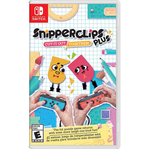 Snipperclips Plus - Cut it out, Together! (Nintendo Switch) NEW