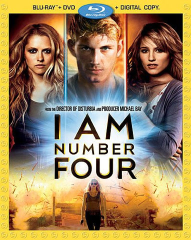 I Am Number Four (Three-Disc Blu-ray/DVD Combo