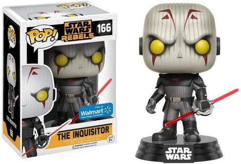 POP! Star Wars #166: Rebels - The Inquisitor (Wal-Mart Exclusive) (Funko POP! Bobblehead) Figure and Box w/ Protector