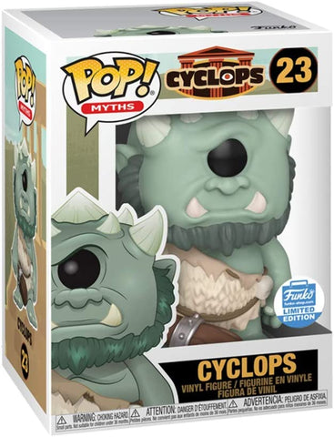 POP! Myths #23: Cyclops (Funko Shop Limited Edition) (Funko POP!) Figure and Box w/ Protector