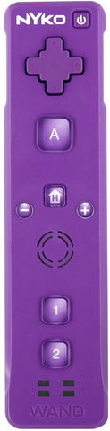 Wireless Remote Controller - Nyko Wand / Purple (Nintendo Wii Accessory) Pre-Owned