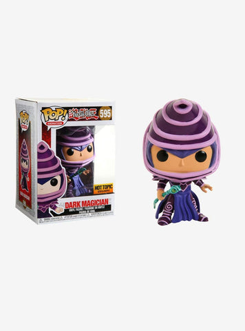 POP! Animation #595: Yu-Gi-Oh! - Dark Magician (Hot Topic Exclusive) (Funko POP!) Figure and Box w/ Protector