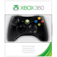 Xbox 360 Wireless Controller (Black) - Microsoft (NEW)