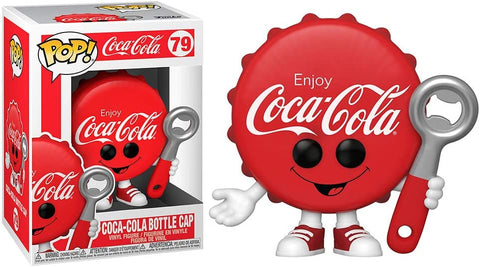 POP! Coca-Cola #79: Coca-Cola Bottle Cap (Funko POP!) Figure and Box w/ Protector