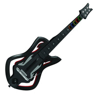 Guitar Hero Warriors of Rock - Wireless Controller [Black] (Nintendo Wii) Pre-Owned