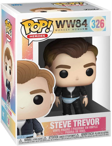 POP! Heroes #326: Wonder Woman WW84 - Steve Trevor (Funko POP!) Figure and Box w/ Protector