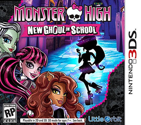 Monster High: New Ghoul in School (Nintendo 3DS) NEW
