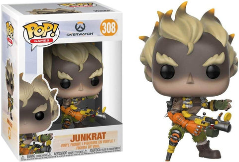 POP! Games #308: Overwatch - Junkrat (Funko POP!) Figure and Box w/ Protector