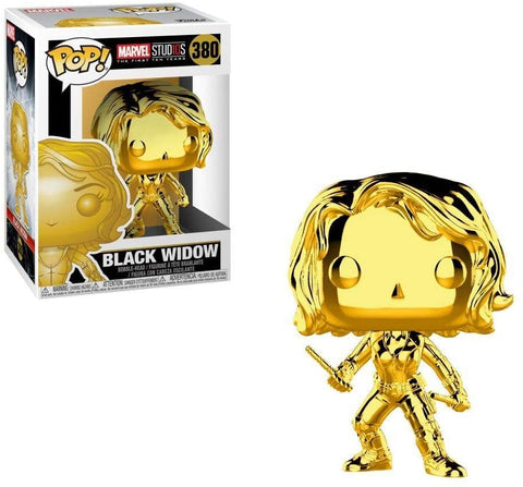 POP! Marvel #380: Marvel Studios The First Ten Years - Black Widow (Funko POP! Bobble-Head) Figure and Box w/ Protector