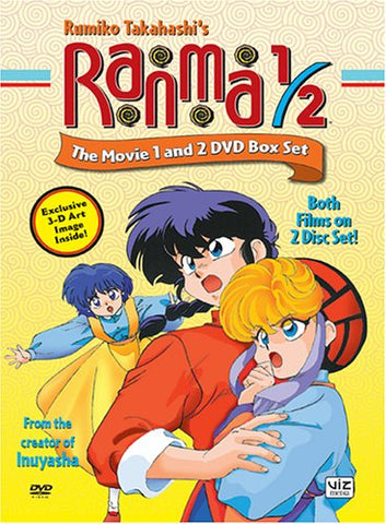 Ranma 1/2: The Movie 1 and 2 Box Set (DVD) Pre-Owned