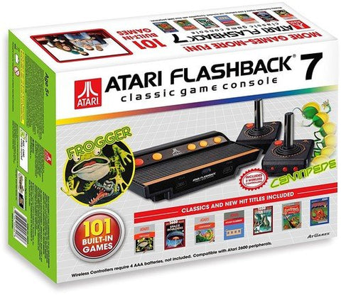 Atari Flashback 7 (At Games) Pre-Owned: System, 2 Controllers, AC Adapter, AV Cord, Manual, and Box