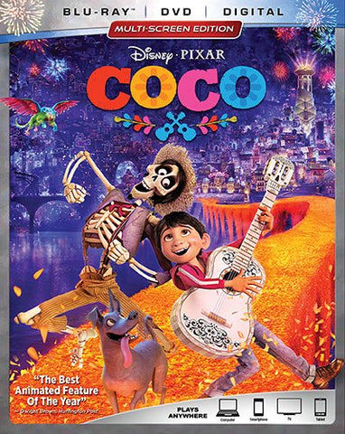 COCO (Blu Ray + DVD Combo) NEW