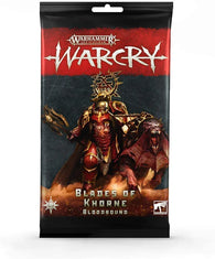 Warhammer - Age of Sigmar: Warcry - Blades of Khorne - Bloodbound (Card Pack) (Games Workshop) NEW