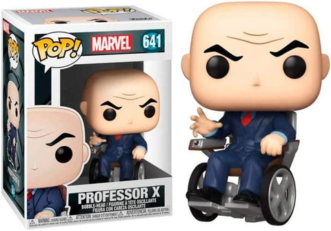 POP! Marvel #641: X-Men - Professor X (Funko POP! Bobble-Head) Figure and Box w/ Protector