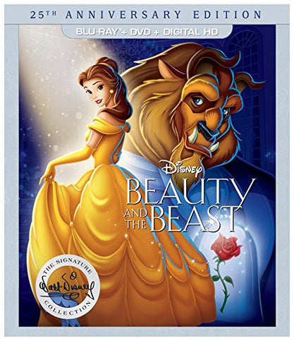 Beauty and the Beast: 25th Anniversary Edition (Blu Ray + DVD) Pre-Owned