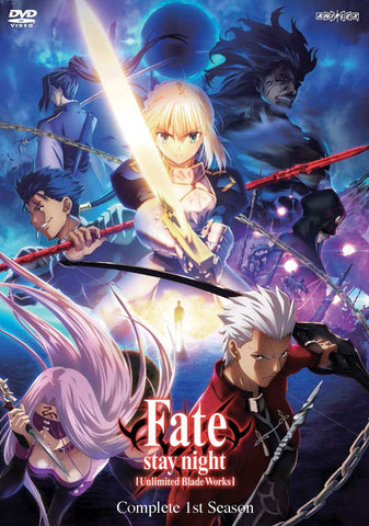 Fate: Stay Night [Unlimited Blade Works] Complete Season 1 (Aniplex) (DVD) Pre-Owned