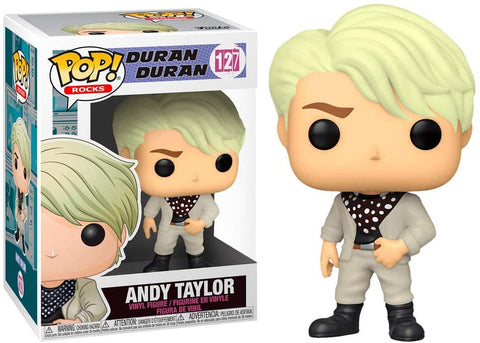 POP! Rocks #127: Duran Duran - Andy Taylor (Funko POP!) Figure and Box w/ Protector