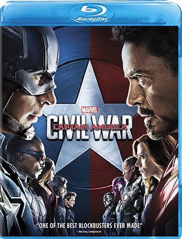 Captain America: Civil War (Marvel's) (Blu Ray) Pre-Owned