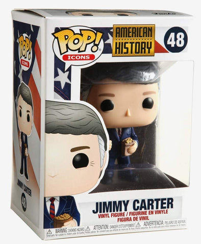 POP! Icons #48: American History - Jimmy Carter (Funko POP!) Figure and Box w/ Protector