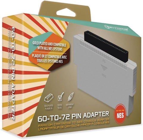 Hyperkin 60 to 72 Pin Adapter for Famicom to NES - NEW