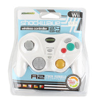 Shockwave Wireless Controller - 2.4GHZ - White (KMD) (Nintendo Wii) NEW*