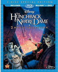 The Hunchback of Notre Dame 1 & 2 (Blu-ray + DVD) Pre-Owned