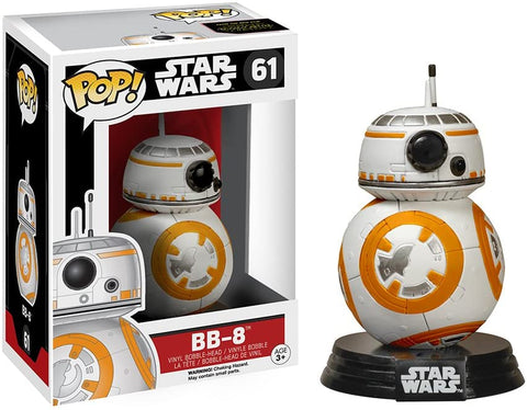 POP! Star Wars #61: BB-8 (Funko POP! Bobble-Head) Figure and Box w/ Protector