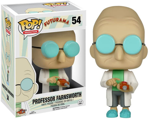 POP! Animation #54: Futurama - Professor Farnsworth (Funko POP!) Figure and Box w/ Protector