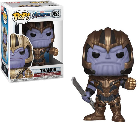 POP! Marvel #453: Avengers - Thanos (Funko POP! Bobble-Head) Figure and Box w/ Protector