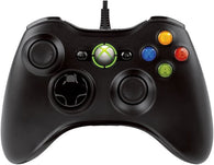 Official Microsoft Wired Controller - Black (Xbox 360) Pre-Owned