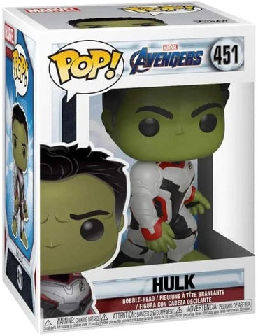 POP! Marvel #451: Avengers - Hulk (Funko POP! Bobble-Head) Figure and Box w/ Protector