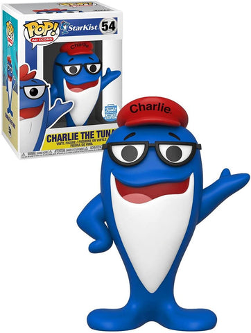 POP! Ad Icons #54: StarKist - Charlie The Tuna (Funko Shop Limited Edition) (Funko POP!) Figure and Box w/ Protector