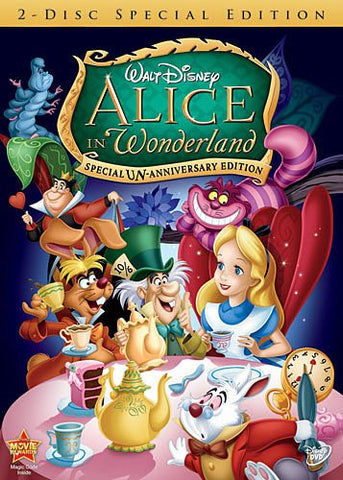Alice in Wonderland (Special Un-Anniversary Edition) (Disney) (DVD) Pre-Owned