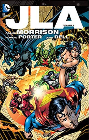 JLA: The Deluxe Edition, Vol. 1 (Graphic Novel) (Paperback) Pre-Owned