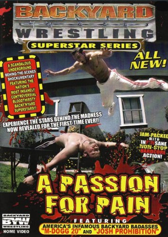 Backyard Wrestlng: A Passion for Pain (DVD) Pre-Owned