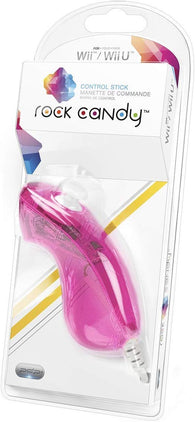 Nunchuk Control Stick - Rock Candy - Pink (Nintendo Wii/Wii U) NEW
