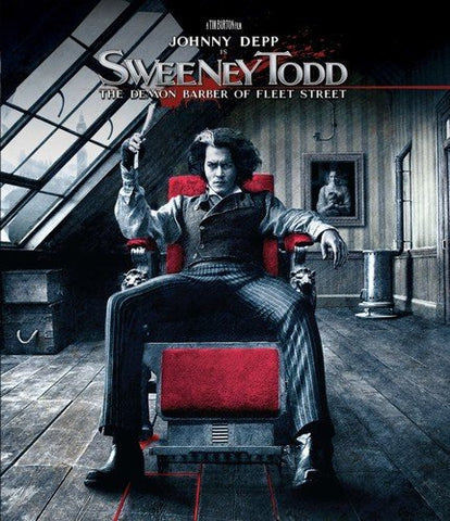 Sweeney Todd (Blu-ray) Pre-Owned