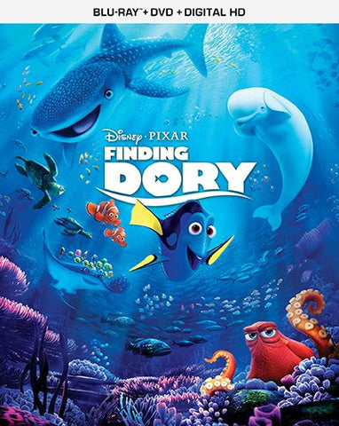 Finding Dory (Blu Ray + DVD Combo) NEW