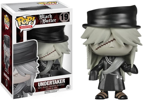 POP! Animation #19: Black Butler - Undertaker (Funko POP!) Figure and Box w/ Protector