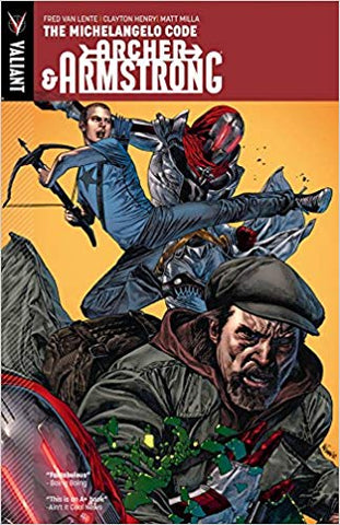 Archer & Armstrong Volume 1: The Michelangelo Code (Graphic Novel) (Paperback) Pre-Owned