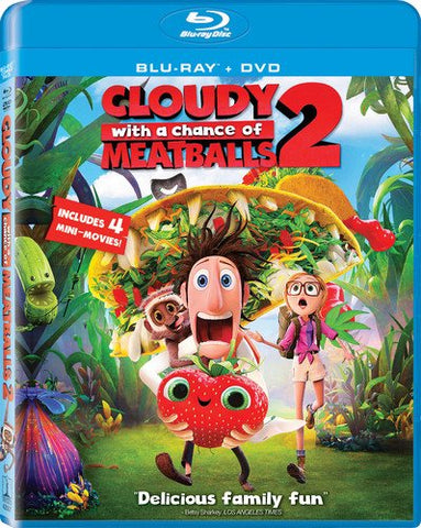 Cloudy with a Chance of Meatballs 2 (Blu-ray + DVD) Pre-Owned