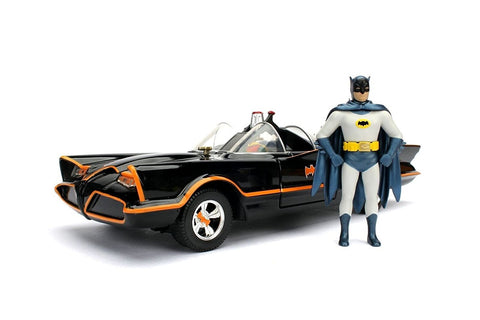 Classic TV Series Batmobile & Batman (Jada Toys / Metal Die Casts) NEW