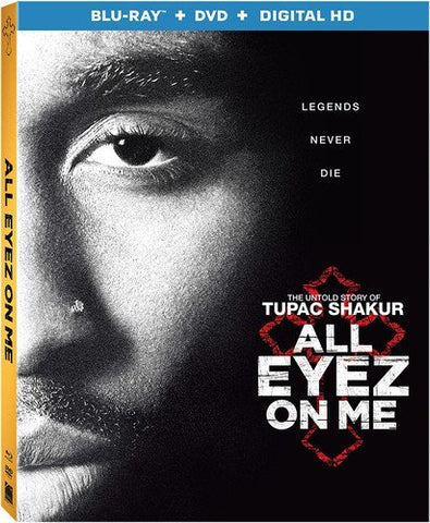 All Eyez On Me (Blu-ray + DVD) Pre-Owned