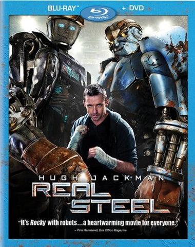 Real Steel (Blu Ray + DVD Combo) Pre-Owned