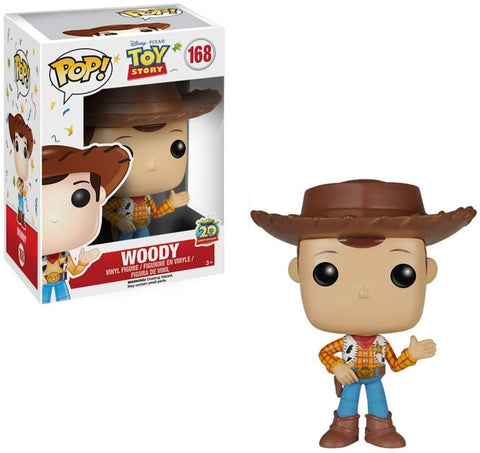 POP! Disney Pixar #168: Toy Story - Woody (20th Anniversary) (Funko POP!) Figure and Box w/ Protector