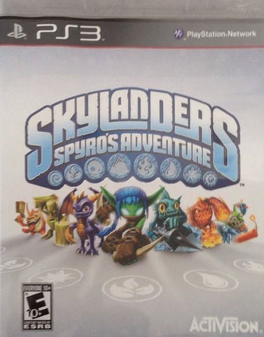 Skylanders: Spyro's Adventure (GAME ONLY) (Playstation 3) Pre-Owned