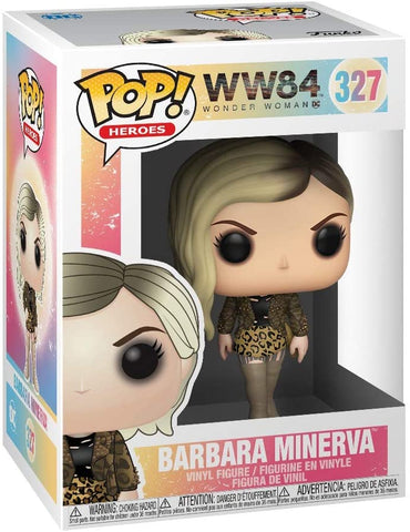 POP! Heroes #327: Wonder Woman WW84 - Barbara Minerva (Funko POP!) Figure and Box w/ Protector