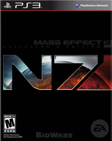 Mass Effect 3 N7 Collector's Edition (Playstation 3) NEW